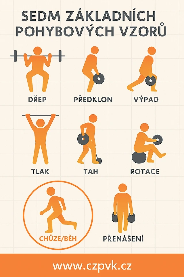 Schéma pohybových vzorců